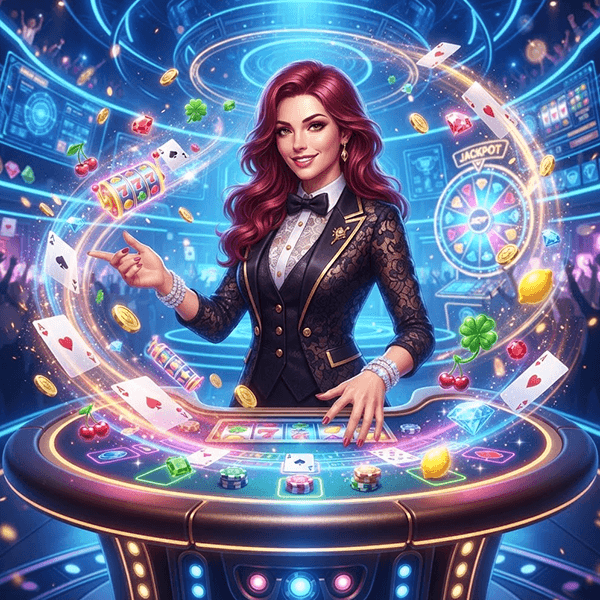 Interfaz de casino Fun88 Chile